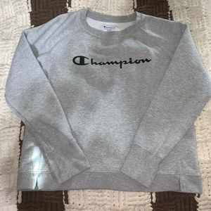 Grey champion sweater